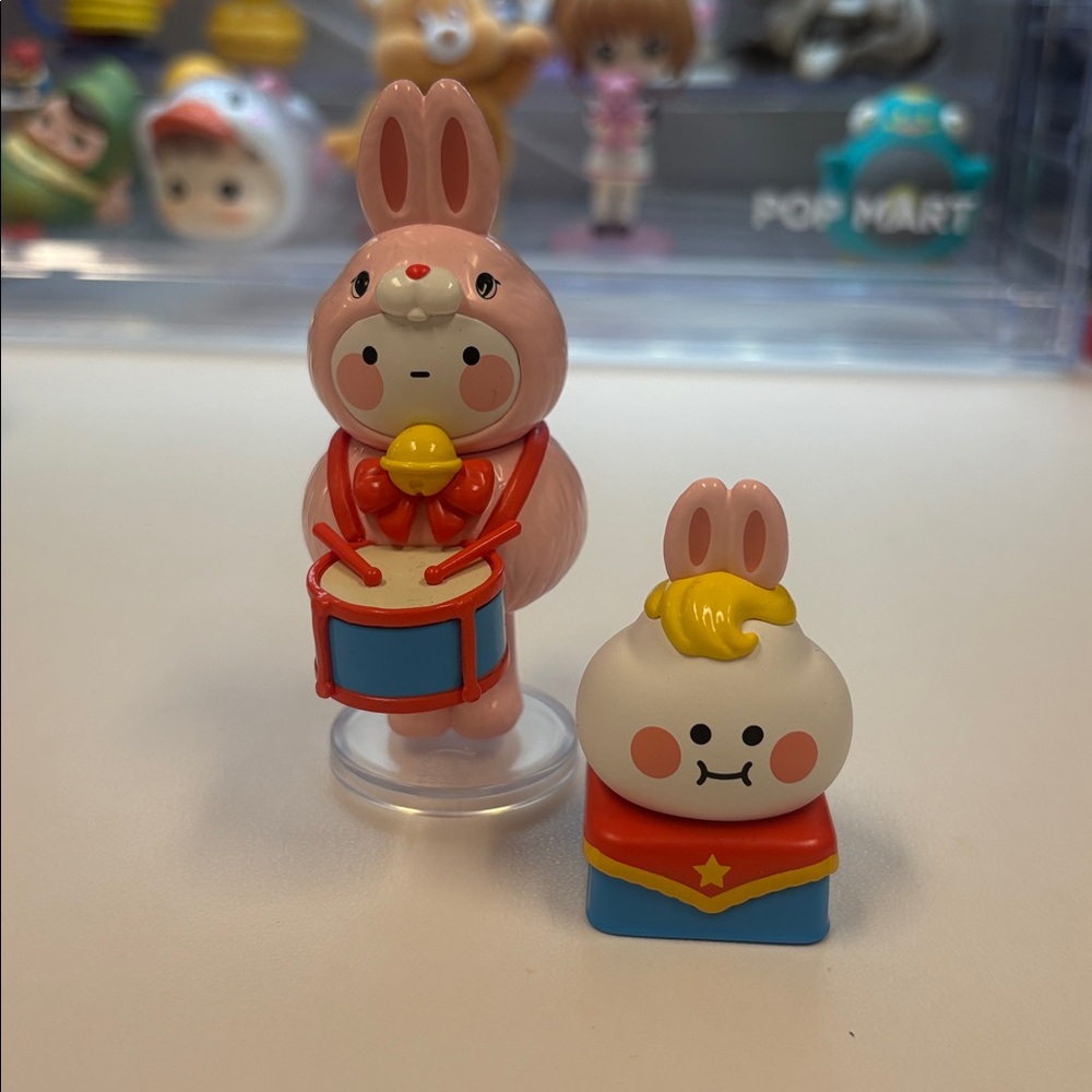 POP MART BOBO & COCO Vintage Goods Series Play the Drum